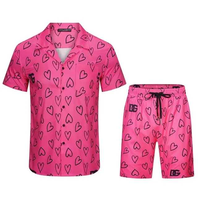 Dior Heart Print Set All-Over Hearts