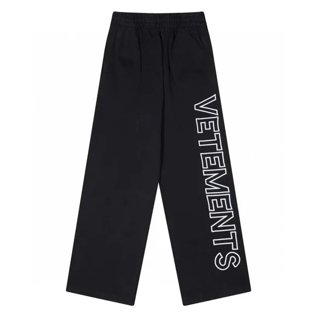Vetements Logo Track Pants Vertical Logo