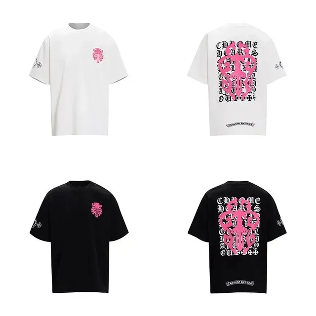 Graphic T-Shirt Chrome Hearts Logo Print