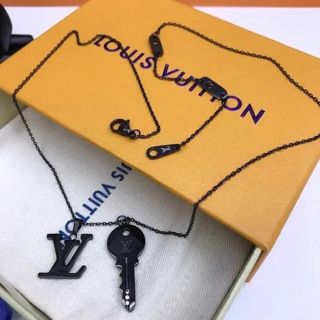Louis Vuitton LV Key Necklace Monogram Key Pendant