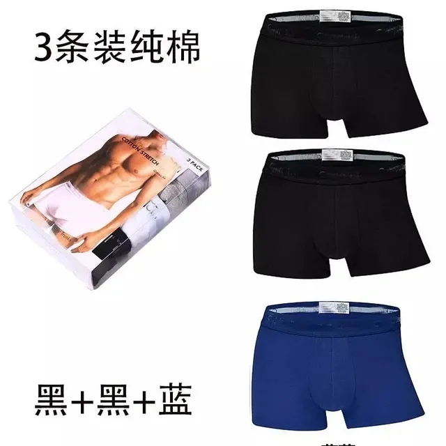 Calvin Klein Boxer Briefs 3-Pack Cotton Stretch