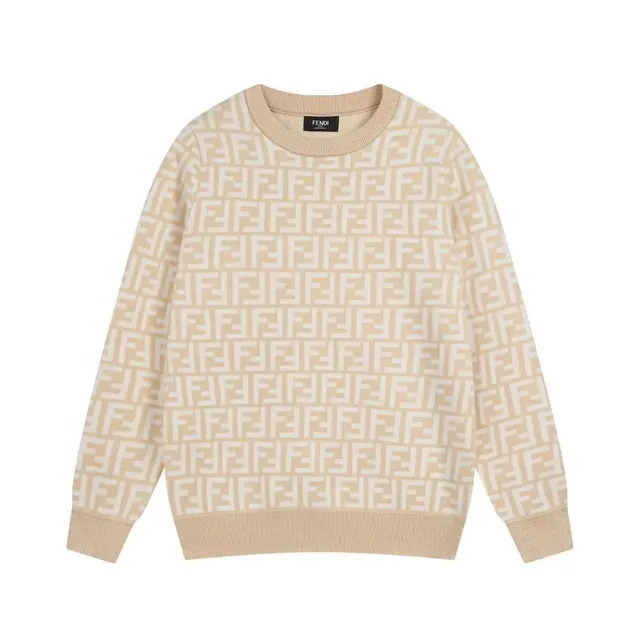 Fendi FF Logo Knit Sweater All-Over FF Monogram