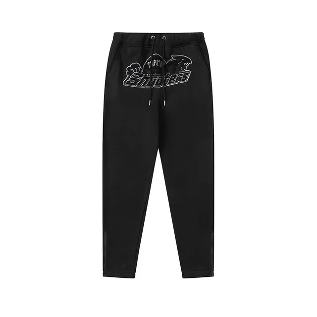 Corteiz Shooters Joggers Black Logo
