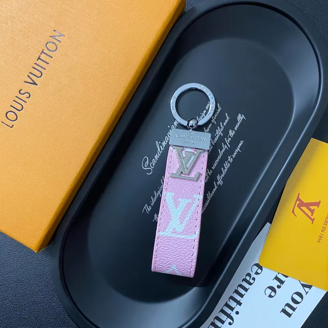 Louis Vuitton LV Key Holder Monogram Empreinte Pink