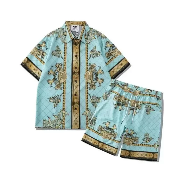 Versace Barocco Print Set Medusa Motif