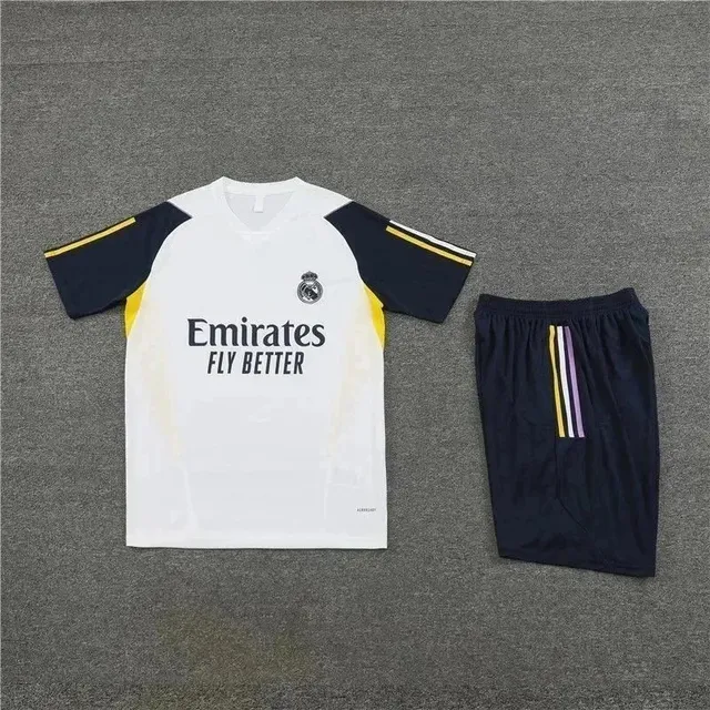Adidas Real Madrid Training Set White/Navy/Yellow