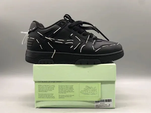Off-White Odsy-1000 Black White Stitch