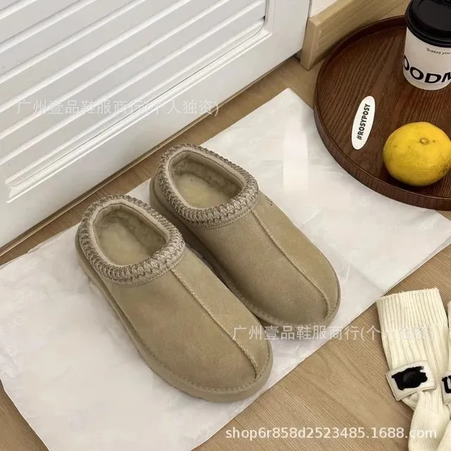 名族风菜籽色平底