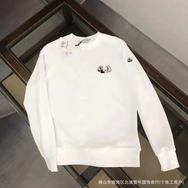 Moncler Crewneck Sweatshirt Logo Embroidered