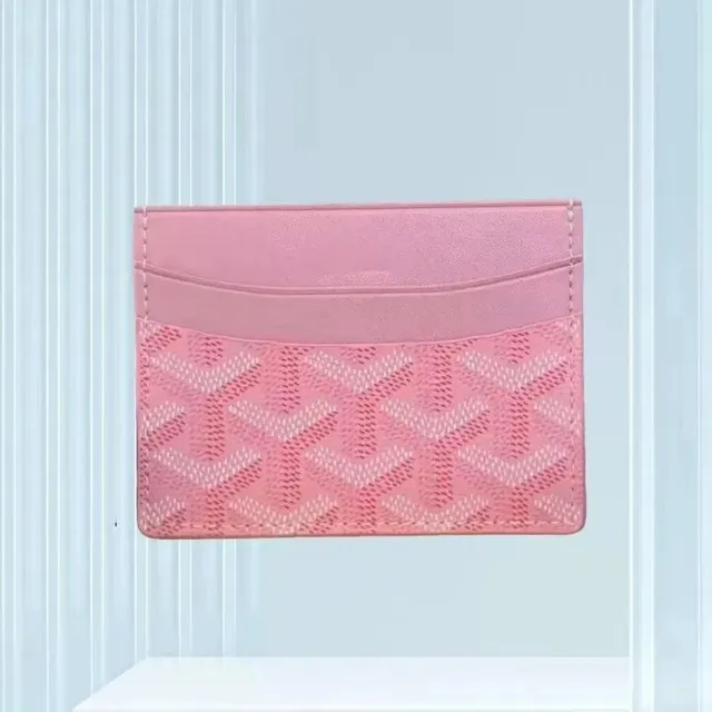 Goyard Card Holder Goyardine Canvas