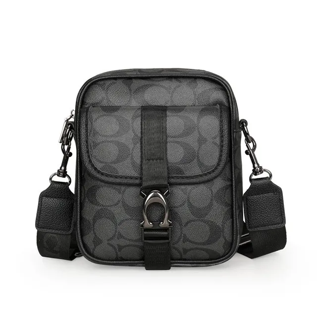 Coach Shoulder Bag Signature Canvas