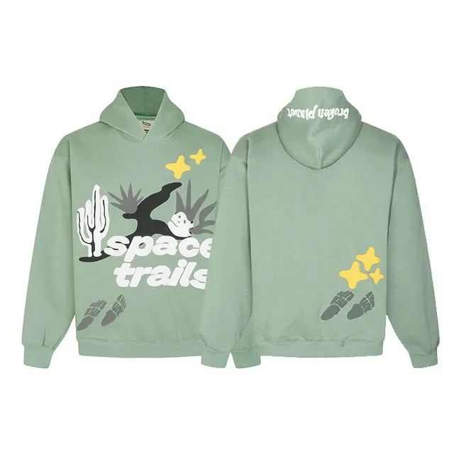 Broken Planet Hoodie Space Trails Graphic