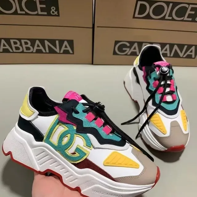 Dolce & Gabbana DG Sneaker Multicolor Logo