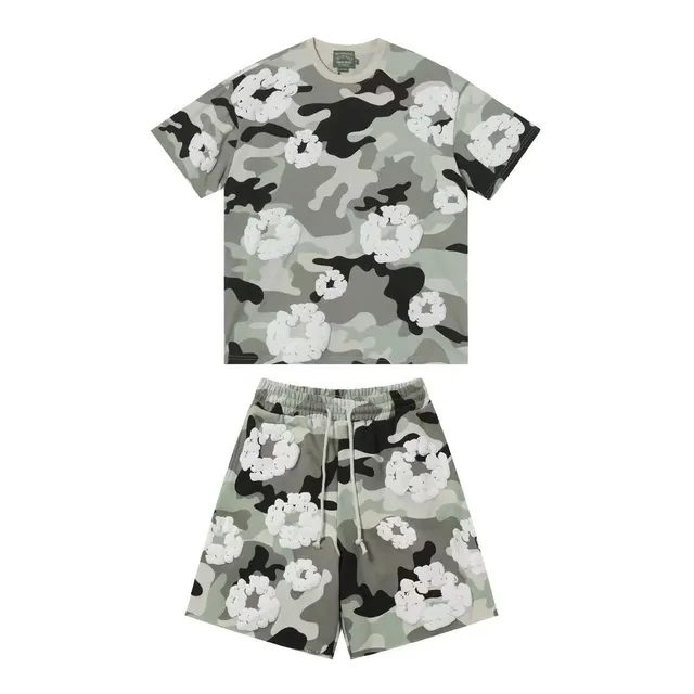 Balenciaga Camo Set 3D Logo Camo