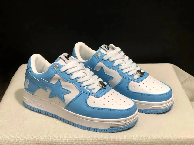 BAPE Shark Low Sky Blue