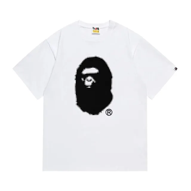 BAPE Shark Tee Pixel Ape Head