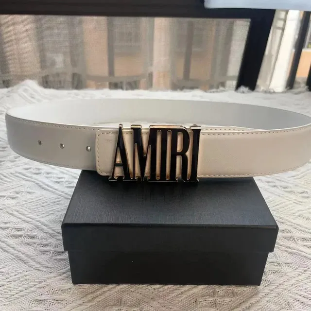 Logo Belt Large AMIRI Buckle