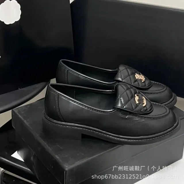 Chanel Loafer Quilted CC Logo