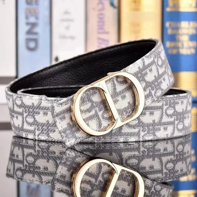 Dior Oblique Belt Monogram Canvas