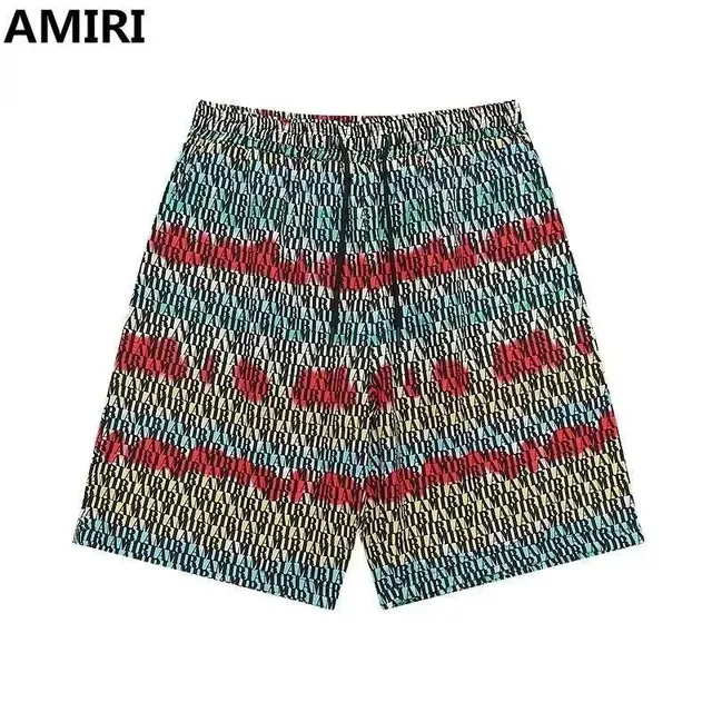 Logo-Print Shorts All-Over AMIRI Logo