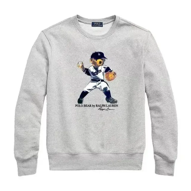 Polo Ralph Lauren Polo Bear Sweatshirt Baseball Player Graphic
