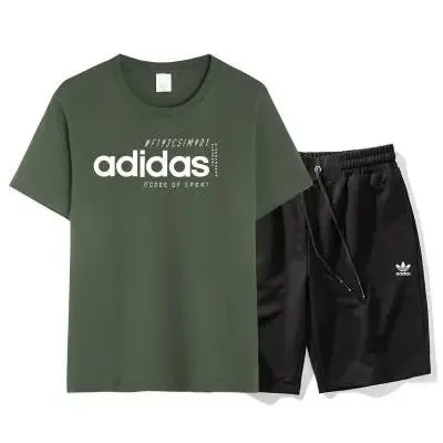 Adidas T-Shirt and Shorts Set House of Sport