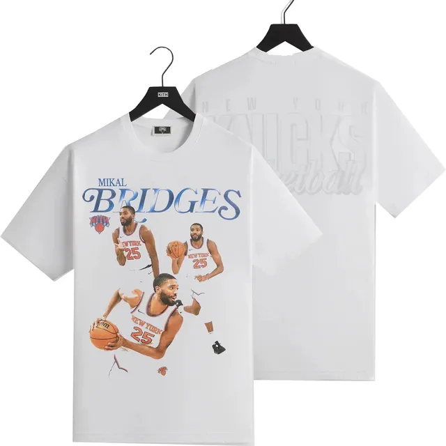 Kith × NBA Mikal Bridges Tee New York Knicks Graphic