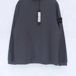 Stone Island Cotton Sweatshirt Dark Grey