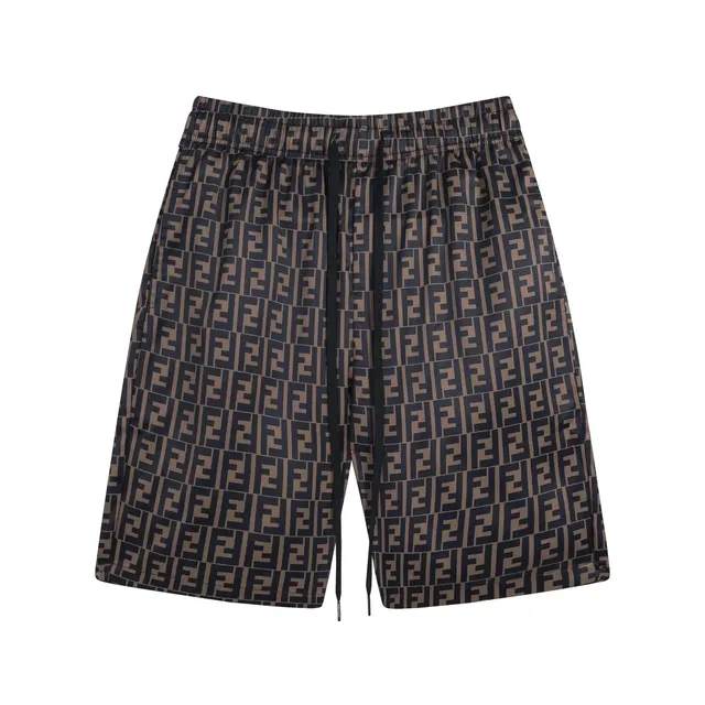 Fendi FF Logo Shorts Monogram Print