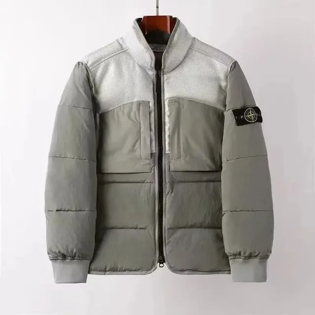 Stone Island Goggle Jacket Reflective Mesh Panel