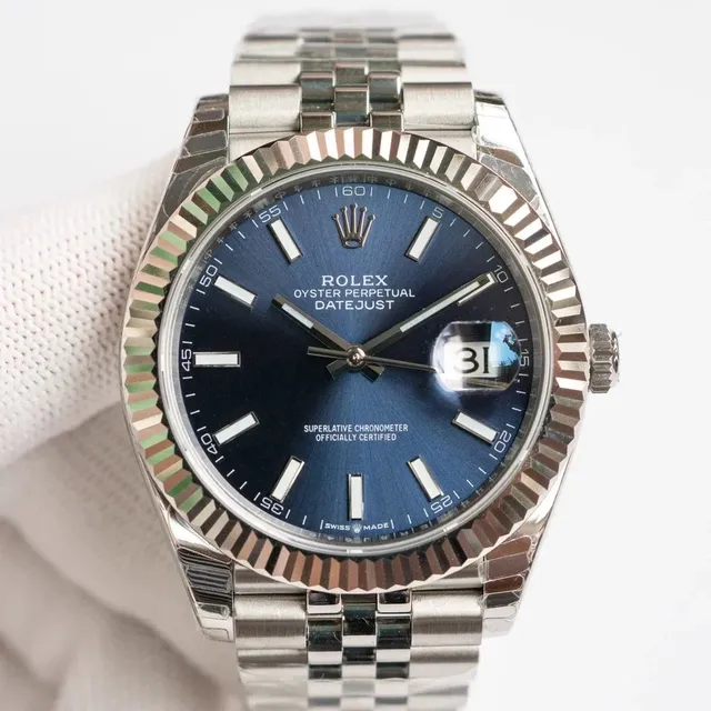Rolex Oyster Perpetual Datejust Blue Dial