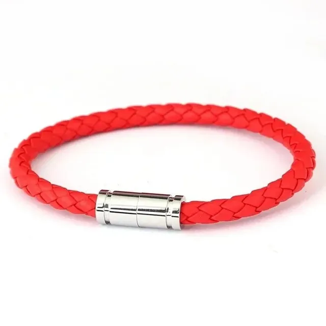 Louis Vuitton Braided Leather Bracelet