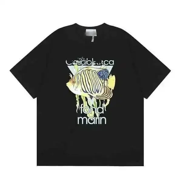 Casablanca Graphic T-Shirt Butterfly Print
