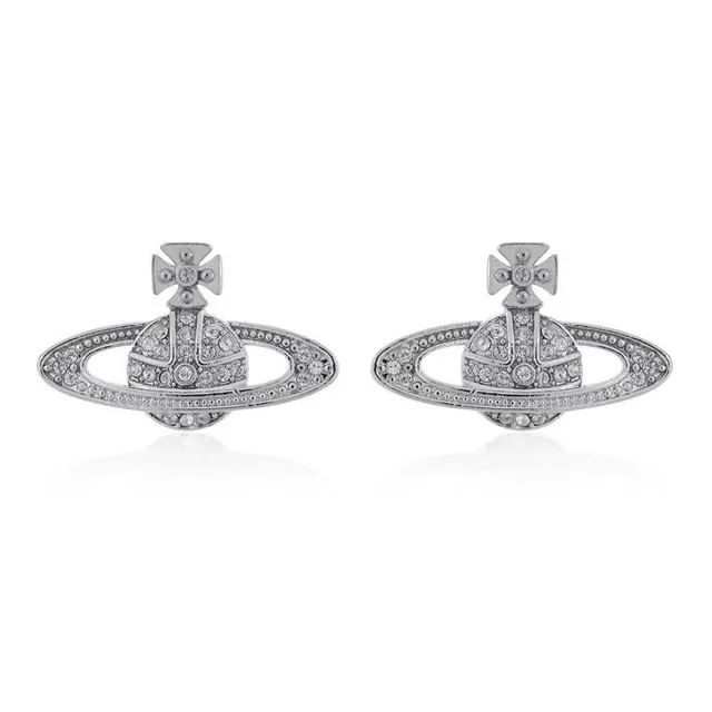 Vivienne Westwood Orb Earrings Crystal-Embellished
