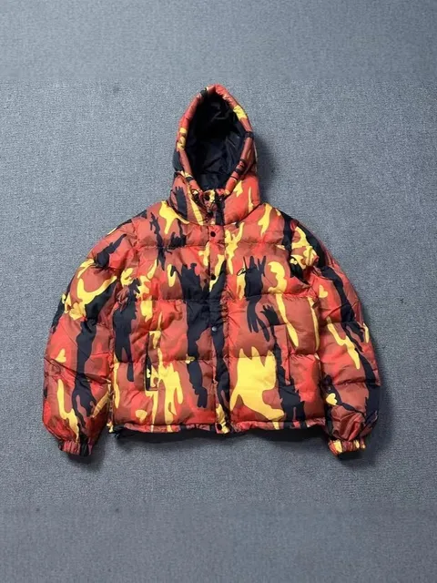 Moncler Puffer Jacket Camouflage Print