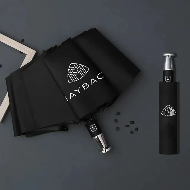 Broken Planet Folding Umbrella Logo Print