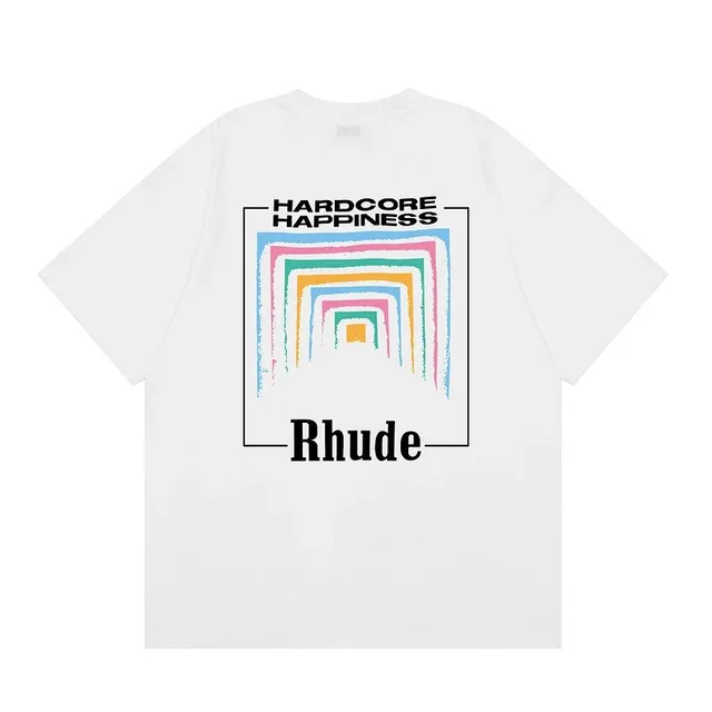 Rhude Graphic Tee Hardcore Happiness