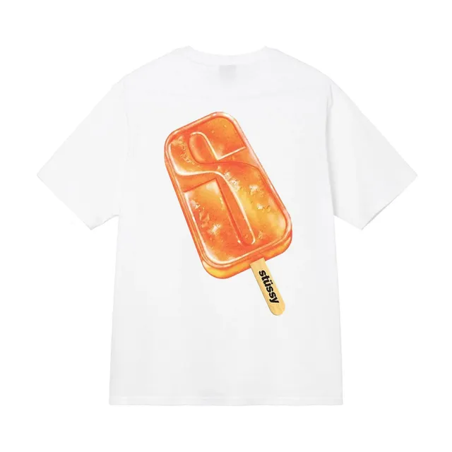 Stüssy Popsicle Tee Orange Popsicle Print