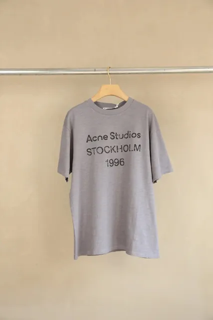 Acne Studios Graphic Tee Stockholm 1996 Print