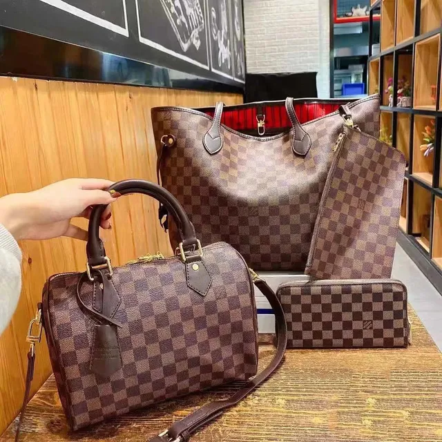Louis Vuitton Neverfull Damier Ebene