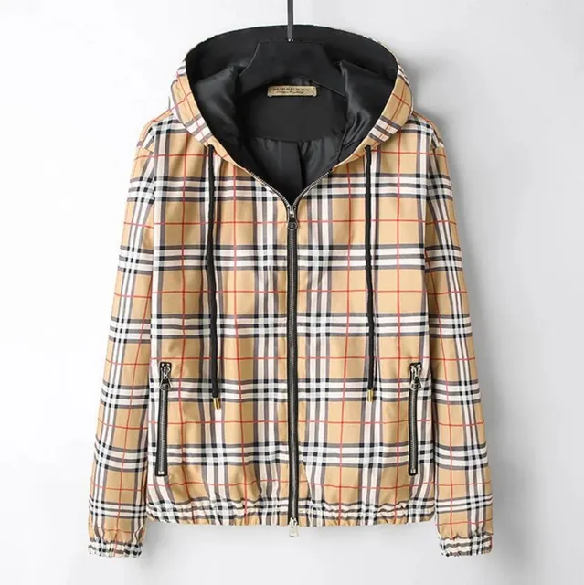 Burberry Check Hooded Jacket Classic Nova Check