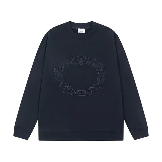 Burberry Embroidered Crest Sweatshirt Monogram Crest