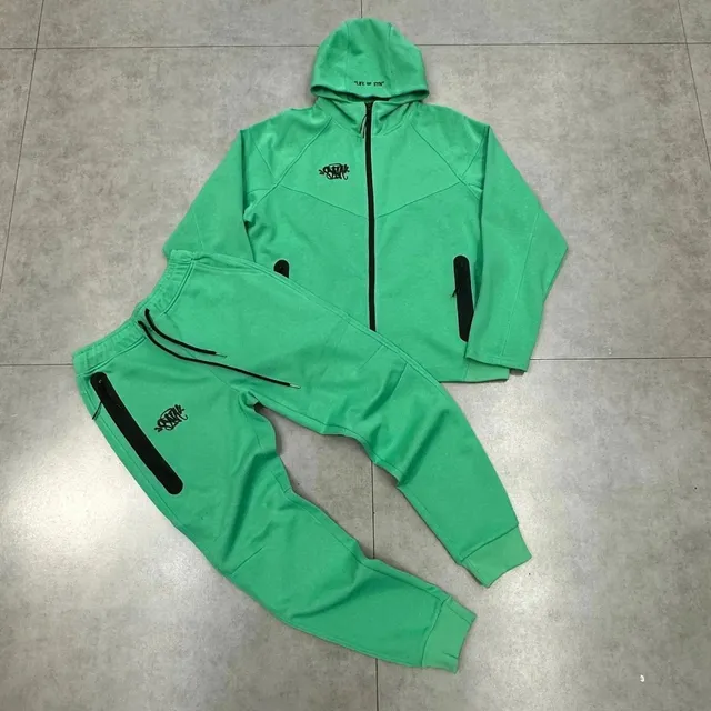 Nike Tech Fleece Hoodie and Joggers Mint Green