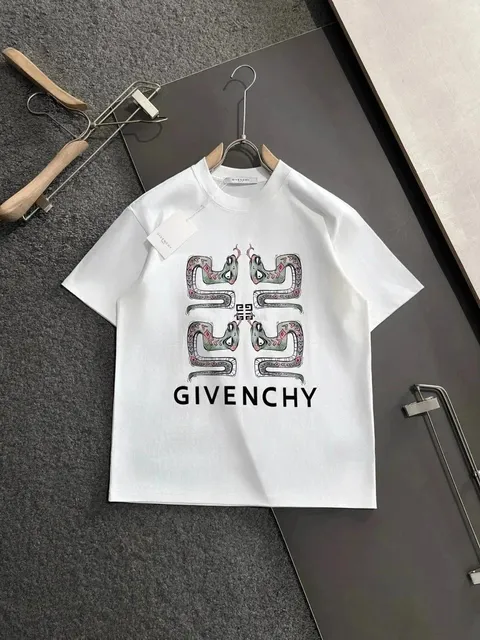 Givenchy Graphic T-Shirt Four Snakes Print