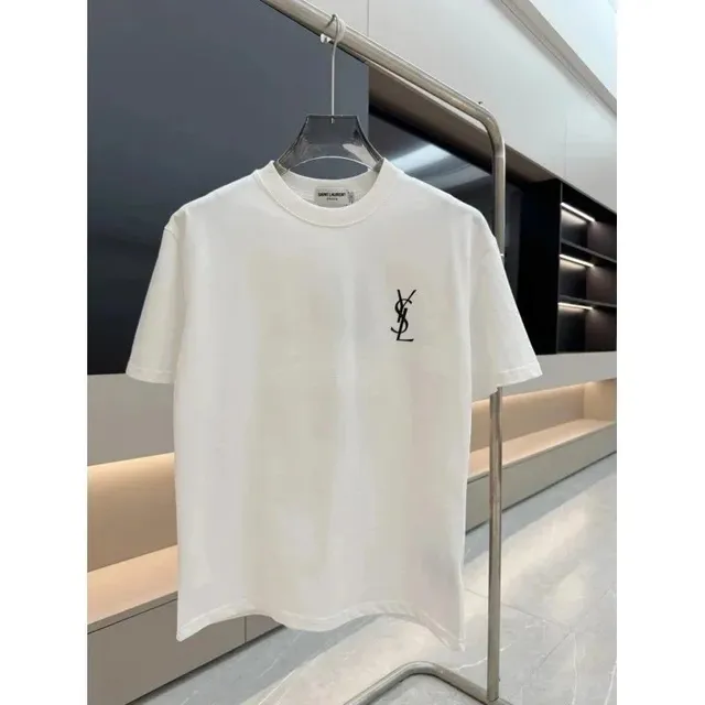 Saint Laurent T-Shirt Monogram Logo