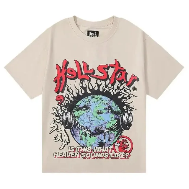 Graphic Tee Hellstar Records Earth Print