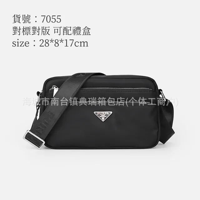 Prada Re-Nylon Crossbody Bag Triangle Logo