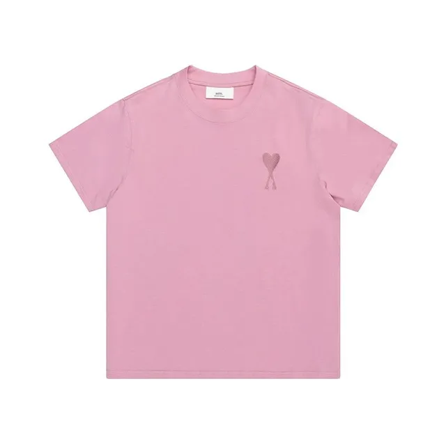Amiri Heart Logo Tee Embroidered Heart