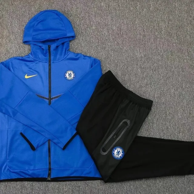Nike Tech Fleece Hoodie and Joggers Chelsea FC