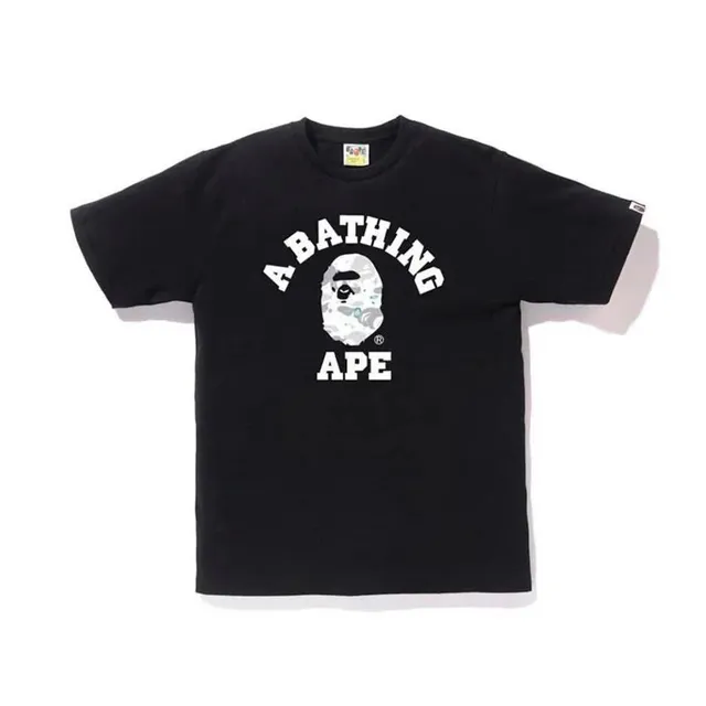 BAPE A Bathing Ape Tee College Logo